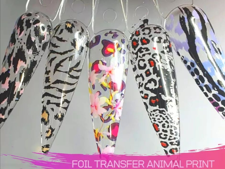 FOIL ANIMAL PRINT