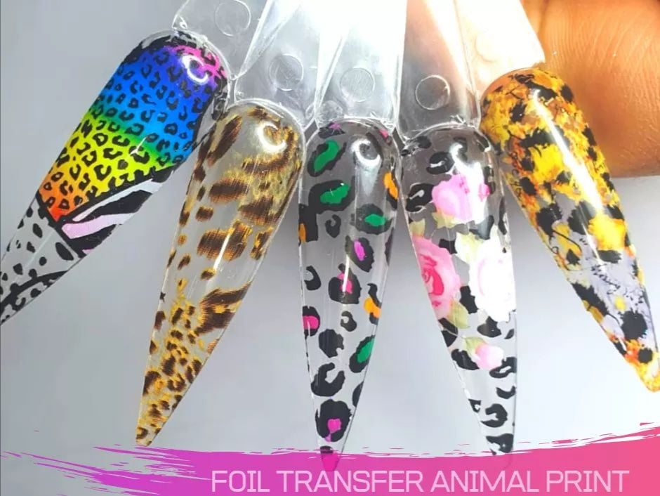 FOIL ANIMAL PRINT